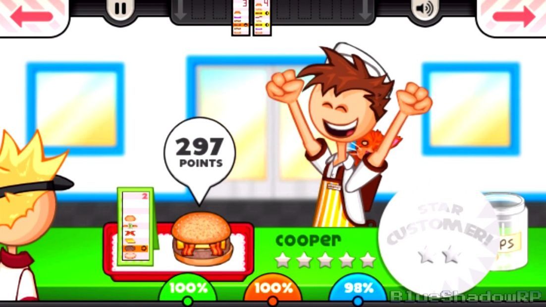 Papa's Burgeria Gameplay Part 3: Line Cook 