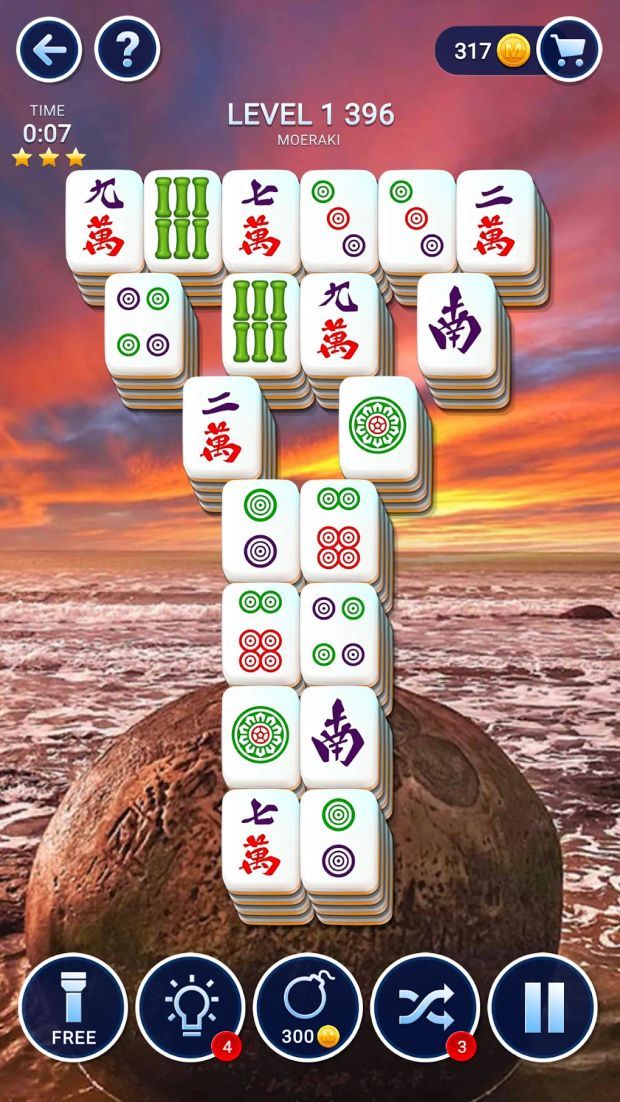 Mahjong Club - Solitaire Game (by GamoVation) IOS Gameplay Video (HD) 